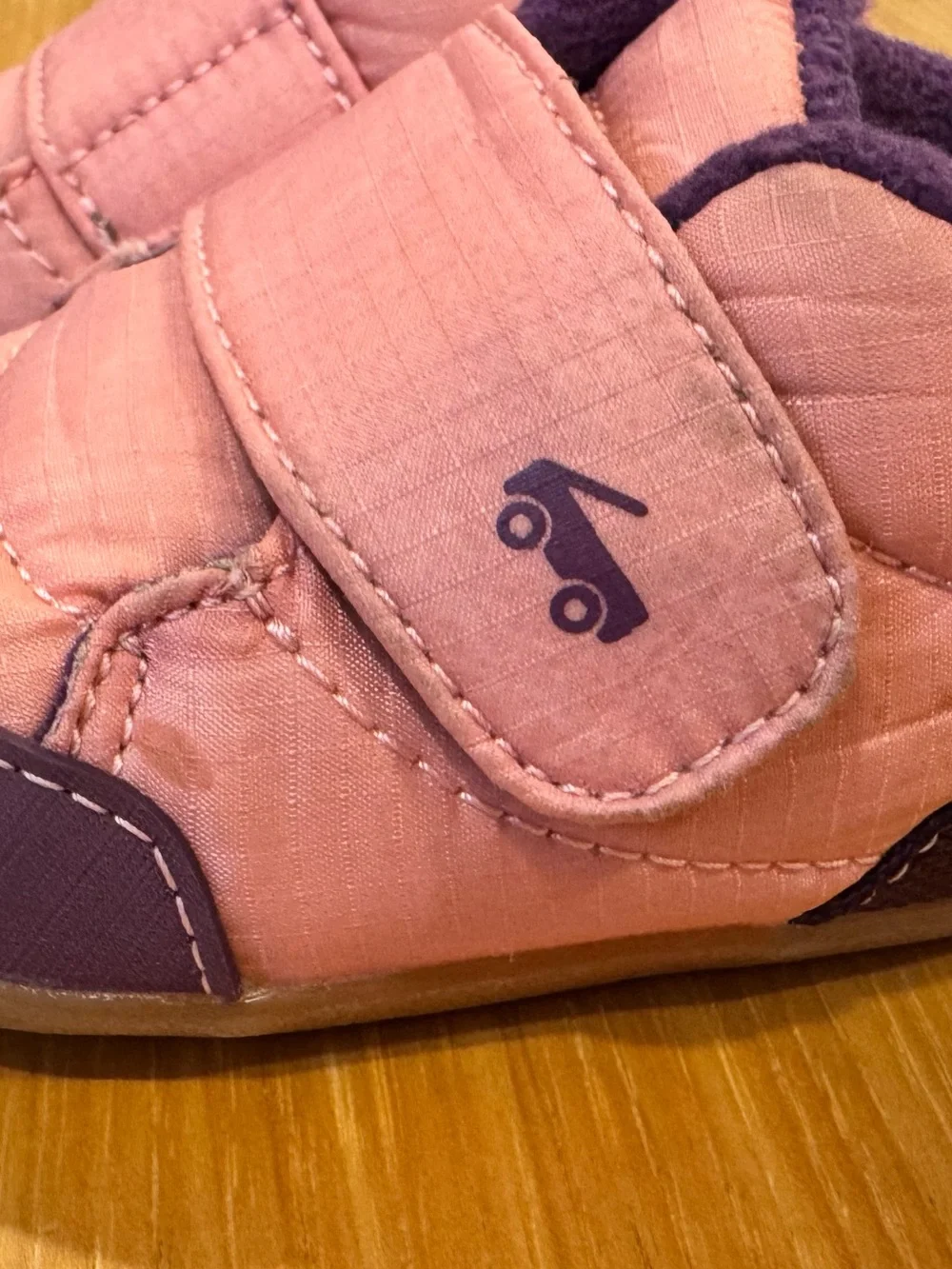 See Kai Run Pink and Purple Toddler Boots size 4